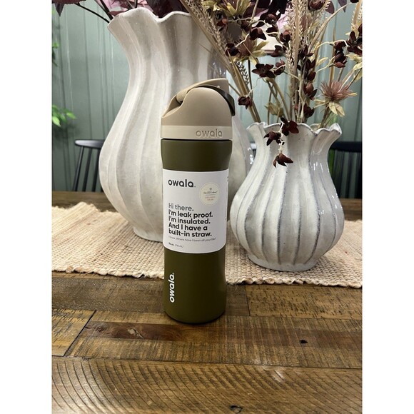 Owala 24oz FreeSip - Olive a Sudden - Hearth & Hand with Magnolia NEW - Picture 1 of 5